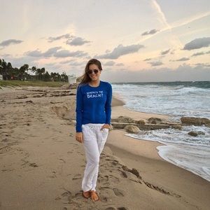 Lilly Pulitzer “where is the beach?” sweater